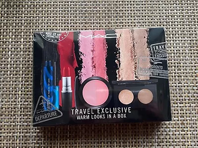 Mac Travel Exclusive Warm Looks In The Box Make Up Set: New Sealed Box • $48