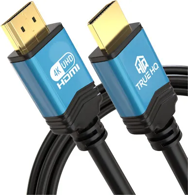 PREMIUM High Speed LONG 4K HDMI 2.0 Cable UHD Lead SKY PS5 Xbox 5m/10m/15m/20m • £7.99