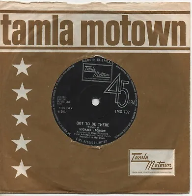 MICHAEL JACKSON Got To Be There*maria (you Were The Only One) 1971 UK MOTOWN 45 • £4.99
