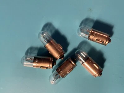 $7.99 • Buy Vw Dash Bulb Bug Bus 12v 2w Single Contact Ghia (pak Of 5) N177222 3898
