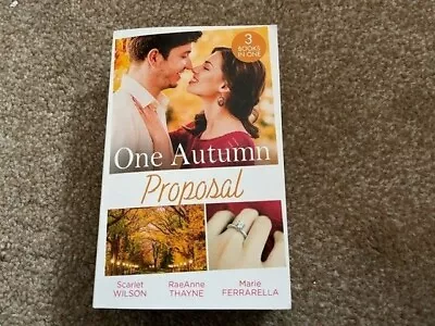 Mills & Boon 3 In 1 Collection - One Autumn Proposal - Brand New • £0.99