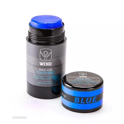 Wend Waxworks WAX-ON Chain Lube Twist-Up Chain Wax : BLUE • $14.95