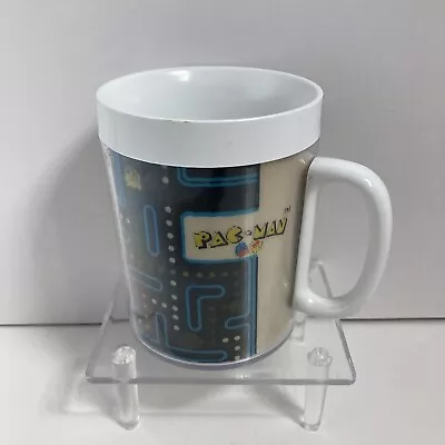 Vintage Pac-Man Holographic Coffee Mug 1980 Lenticular Printing RARE • $12.99