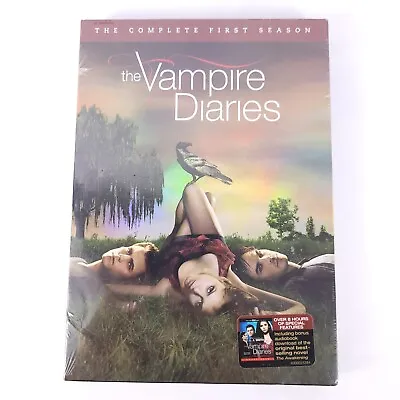 The Vampire Diaries Complete First Season (DVD 2010 5-Disc Set) NEW & SEALED • $8