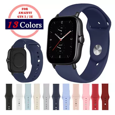 Replacement Bracelet For Amazfit GTS 2 2E Soft Silicone Sport Watch Band Strap • $8.99