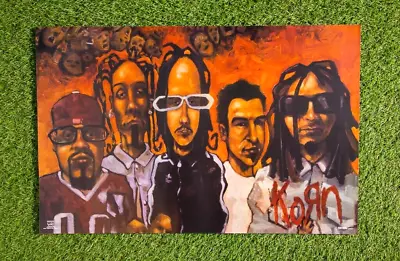 Korn  In The Crowd Art Poster VIntage 2000 Funky Poster #6207 NOS • $50.83