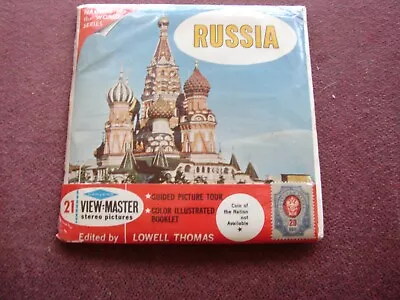 Color B213 Russia Nations Of The World  View-master  Mint SEALED!!! • $11.99