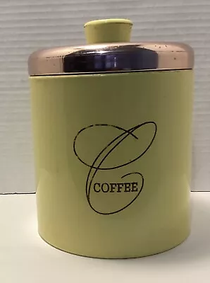 Vintage Ransburg Tin COFFEE Canister Made In USA • $9.99