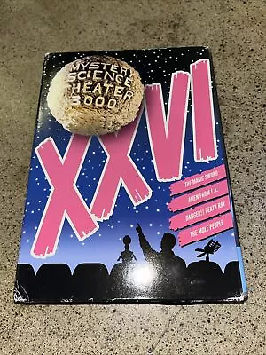 Mystery Science Theater 3000: XXVI (DVD 2013 4-Disc Set) VGC W/ INSERTS L🌙🌙K • $25.99