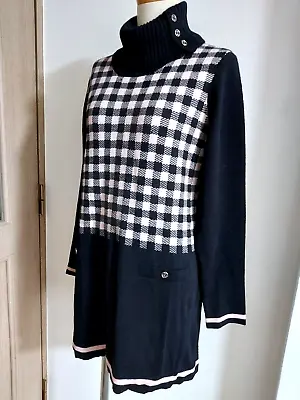 U  By  'Ungaro' Wool Jersey Knit Mini Dress Japanese M Size • $62.10
