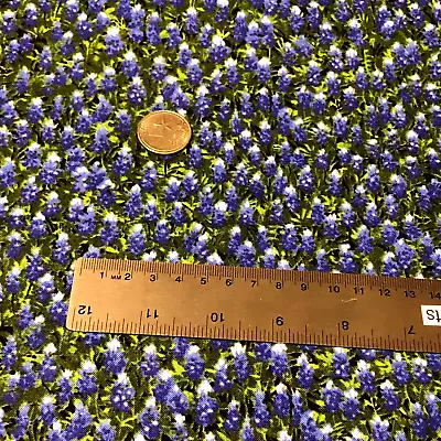 MODA Wildflower Basic Texas Bluebonnets 100% Cotton Fabric By The YARD 32366 11 • $10.25