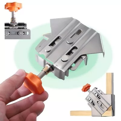 Woodworking Right Angle Clamp 90° Holder Stainless Steel Right Corner Clamps • $18.99