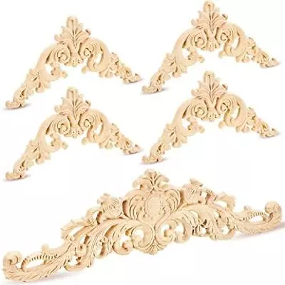 Wood Appliques Onlays Decorative Wood Applique DIY Wood Appliques And Onlays For • $20.19