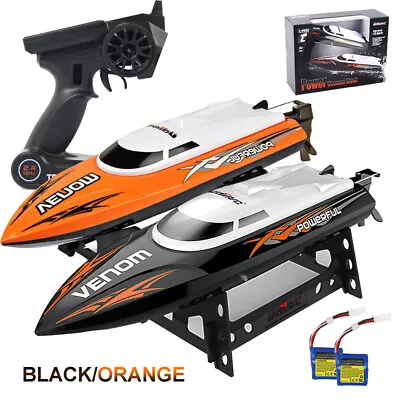 UDIRC RC Boat 2.4GHz Remote Control High Speed Electric Racing Boat Adults Kids • $34.99