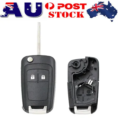 $12.99 • Buy Car Flip Key Remote Blank Case Shell 2 Button For Holden Barina Cruze Trax