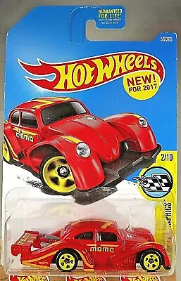 2017 Hot Wheels #66 HW Speed Graphics-Momo 2/10 VOLKWAGEN KAFER RACER Red W/5sp • $8.50