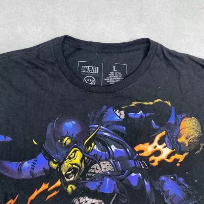 Marvel Green Goblin Tee Thrifted Vintage Style Size L • $17.50