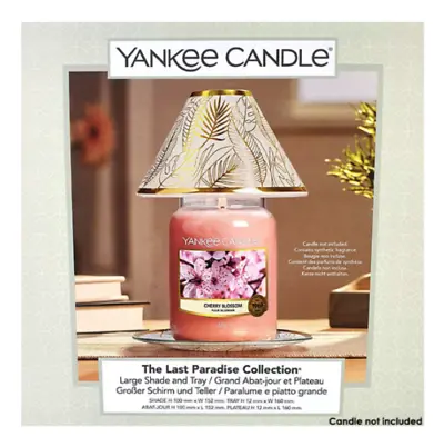 £59.95 • Buy Yankee Candle Medium/large Jar The Last Paradise Shade & Tray Set Bnib No Candle