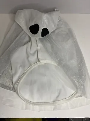 Martha Stewart Ghost Halloween Costume Dog Size Medium EUC • $9.99