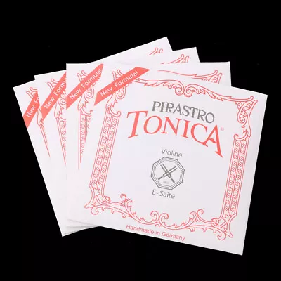 Pirastro Tonica Silver Violin Strings String 4/4 4 Pcs/set • $18.71