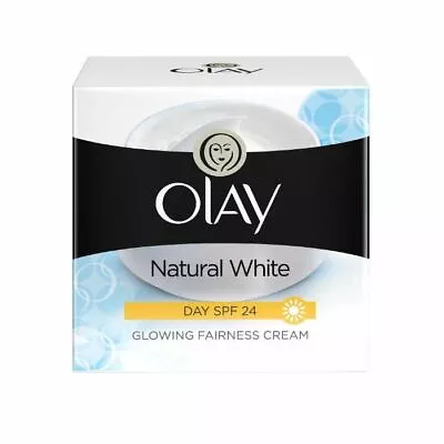 Olay Natural White Natural Day SPF 24 Glowing Fairness Cream 50gm • $42.63