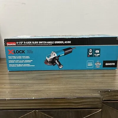 Makita 7.5 Amp Corded 4-1/2 In. X-LOCK Angle Grinder - 088381731331 • $49.49