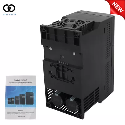 10HP CNC 1 To 3 Phase 7.5KW 220V Variable Frequency Drive Inverter VFD VSD • $156.58