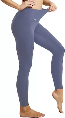 Women'S High Waist Yoga Pants With Pockets Tummy Control Running Athletic Compre • $29.88