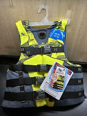 Stearns Adult Unisex Infinity Series Hydroprene Life Vest Yellow Size 2xl/3xl • $35.70