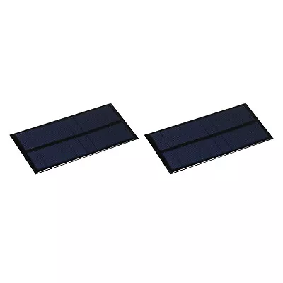 Mini Solar Panel Cell 5V 200mA 1W 130mm X 60mm For DIY Project Pack Of 2 • $11.61