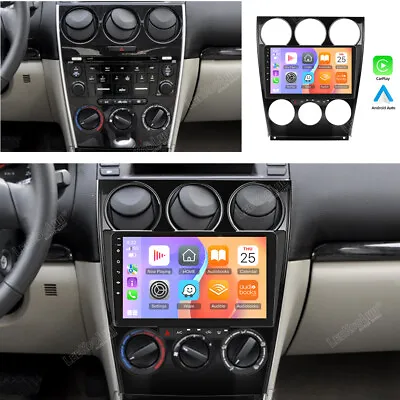 For Mazda 6 GG1 2002-2008 9  Android 13.0 Car Stereo Radio Carplay GPS 2G+32GB • $154.99