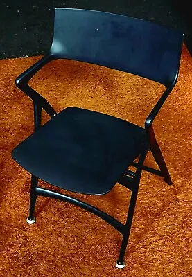 CARTEL DOLLY Chair Folding Chair Design Antonio CITTERIO Italy Black 2000 • £152.91