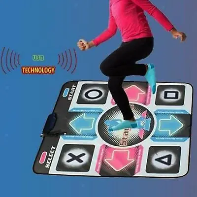 Dance Mat With Disc For Kids Adults Party Game Pad Non Slip • £19.96