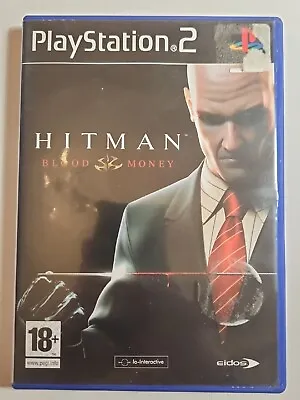 Hitman Blood Money - Playstation 2 (PS2) Good Condition • $11.90