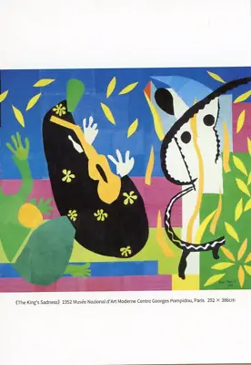 The King's Sadness Henri Matisse (French 1869-1954) --POSTCARD • $3.99