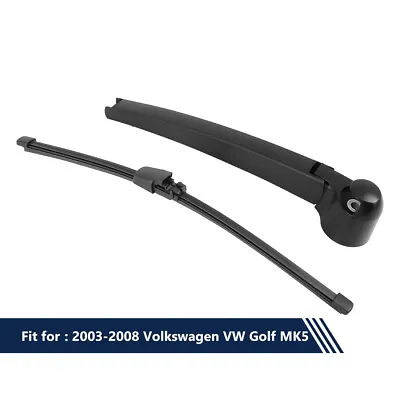 13  Rear Windshield Wiper Blade Arm Set 335mm For Volkswagen Golf MK5 2003-2008 • $20.42