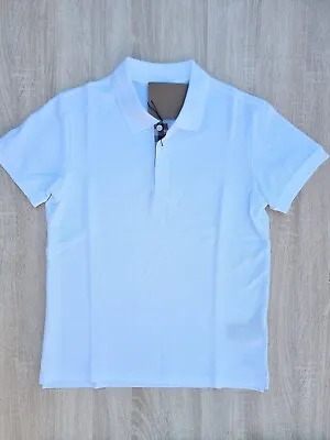 New Polo Shirt Men's Burberry Cotton  Casual Shirt Button Down Regular US Size • $129
