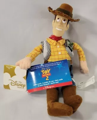 $14.80 • Buy Disney Bean Bag Toy Story 2 Plastic Face Woody With Hat NO SOUND 10 