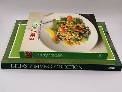 UNREAD Cookbook: Delia Smith Summer Collection 4 Ingredients SIGNED Easy Vegan • $24.95