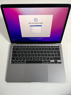 £649.99 • Buy Apple MacBook Air 13in (256GB SSD, M1, 8GB) - Space Grey - MGN63B/A Excellent