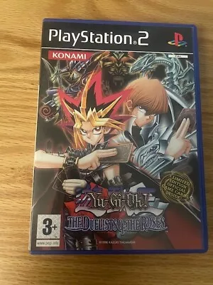 Yu-Gi-Oh Duelists Of The Roses - PlayStation 2 2003 - Box And Manual Included! • £15