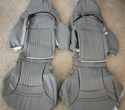 C5 Corvette 1997-2004 Replacement Leather Seat Covers Light Grey • $499.95