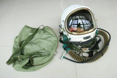 £949.99 • Buy Original High Altitude Fighter Pilot Helmet,origina Bag ,inner Cap