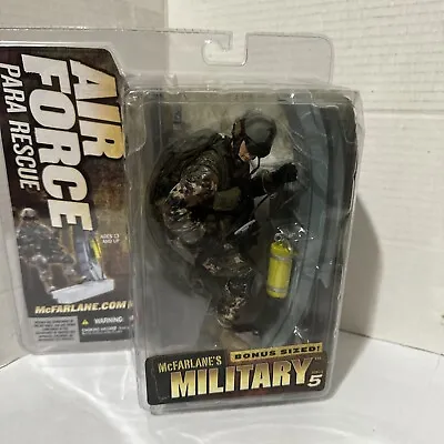 Mcfarlane's Military Series 5 Air Force Para Rescue Figure Label  New • $87.38