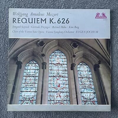 89 508 - MOZART - Requiem K.626 JOCHUM / SEEFRIED / PITZINGER - Ex Con LP Record • £3