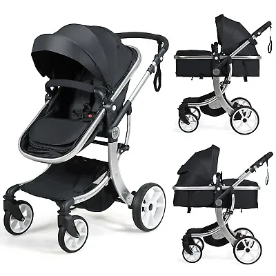 Babyjoy High Landscape Infant Stroller 2-in-1 Baby Stroller  W/ Reversible Seat • $169.99