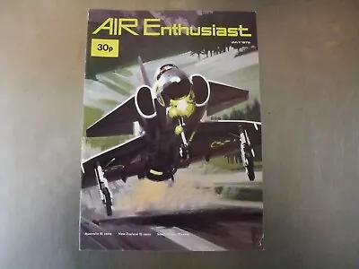 AIR ENTHUSIAST INTERNATIONAL July 1972Vol 3 No 1.Rockwell B1 Bomber VGC • $4.95