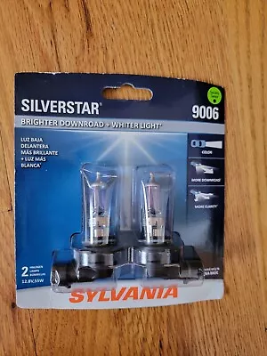 SYLVANIA  9006 SILVERSTAR Halogen Headlight Bulb (2 Bulbs) • $18.98