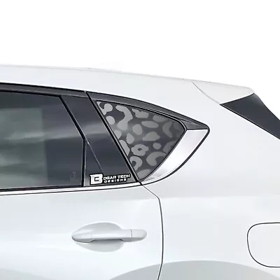 Fits Mazda CX5 2017 - 2023 Window Leopard Cheetah Print Cow Decal Sticker • $34.99