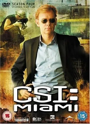 C.S.I: Crime Scene Investigation - Miami - Season 4 Part 2 DVD David Caruso • £2.05
